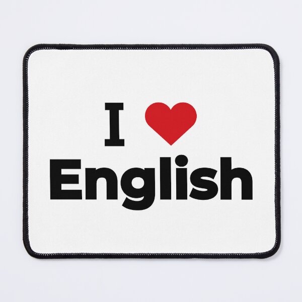 Item preview, I love English designed and sold by Moyanana.
