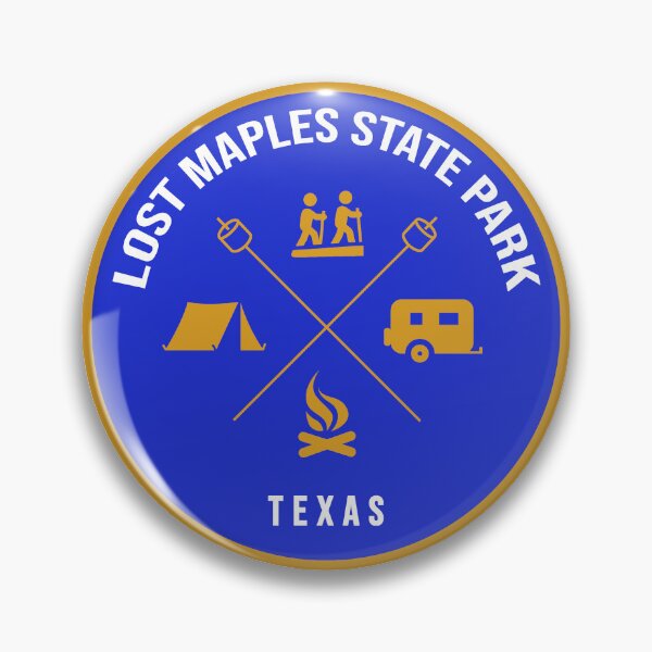 Item preview, Lost Maples State Park Texas Heraldic Logo designed and sold by VanyaKar.