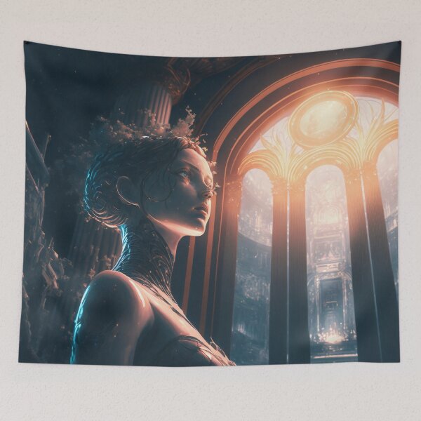 Item preview, The Marble Maiden: A Digital Tribute to Classic Greek Beauty designed and sold by oanaunciuleanu.