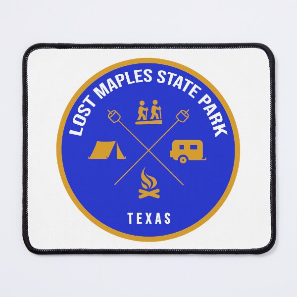 Item preview, Lost Maples State Park Texas Heraldic Logo designed and sold by VanyaKar.