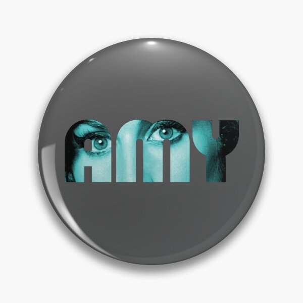 Item preview, AMY - retro blue text design designed and sold by ModSupporters.