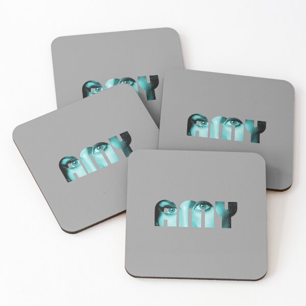 Item preview, AMY - retro blue text design designed and sold by ModSupporters.