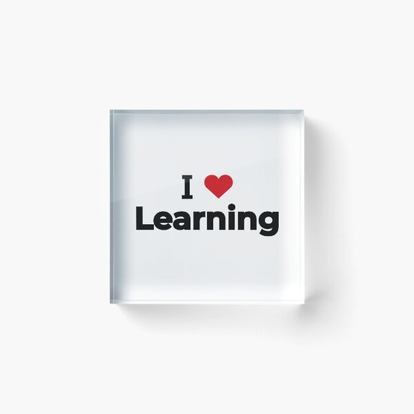Item preview, I love Learning designed and sold by Moyanana.