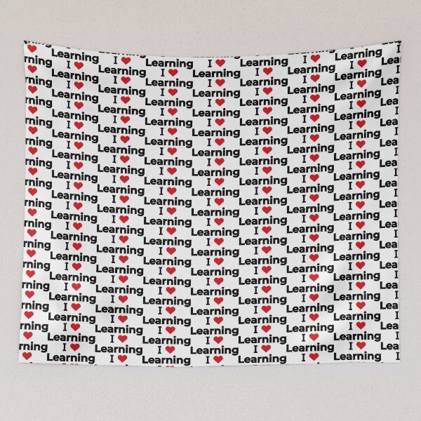 Item preview, I love Learning designed and sold by Moyanana.