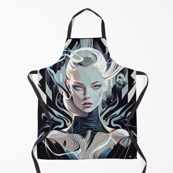 Item preview, AI Art | Futuristic blonde designed and sold by Fractal-Graphic.