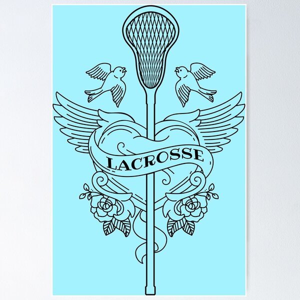 Item preview, Lacrosse HEART designed and sold by Runiproject.