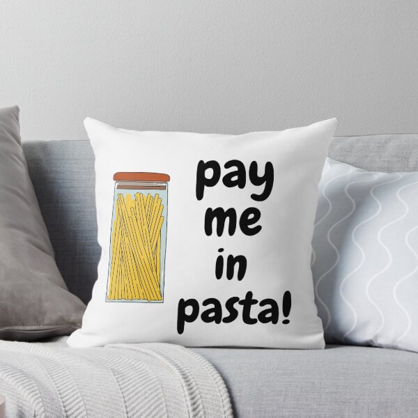 Item preview, Pay Me In Pasta designed and sold by ArtisShops.