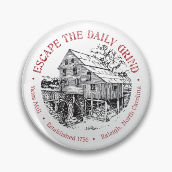Item preview, Escape the Daily Grind Circle designed and sold by YatesMillStore.