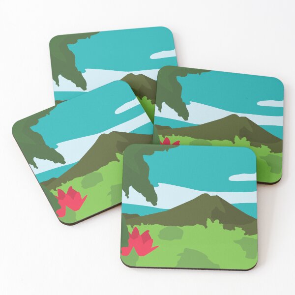 Item preview, Costa Rica Minimalistic Landscape designed and sold by ThomasTreeArt.