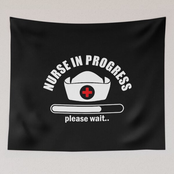 Item preview, Nurse In Progress Please Wait designed and sold by uFit.