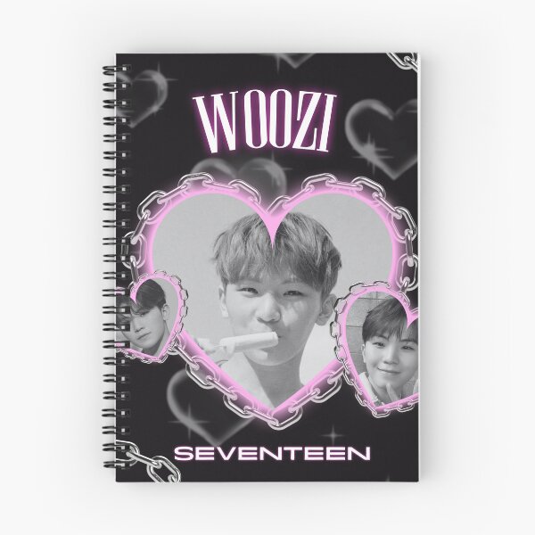 Item preview, Seventeen Woozi Y2K Heart designed and sold by wonnie.