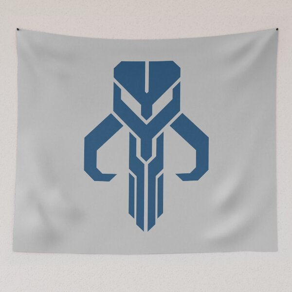 Item preview, Mythosaur Geometric Emblem Blue designed and sold by IORS.
