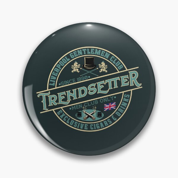 Item preview, Trendsetter gentlemen club logo t-shirt designed and sold by Thenoob21 shop.