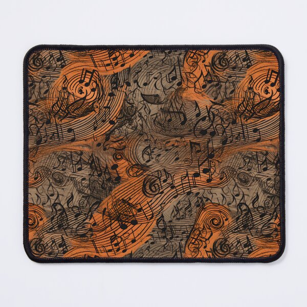 Item preview, Music notes tiling pattern designed and sold by paulstamp.