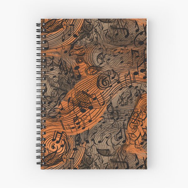 Item preview, Music notes tiling pattern designed and sold by paulstamp.