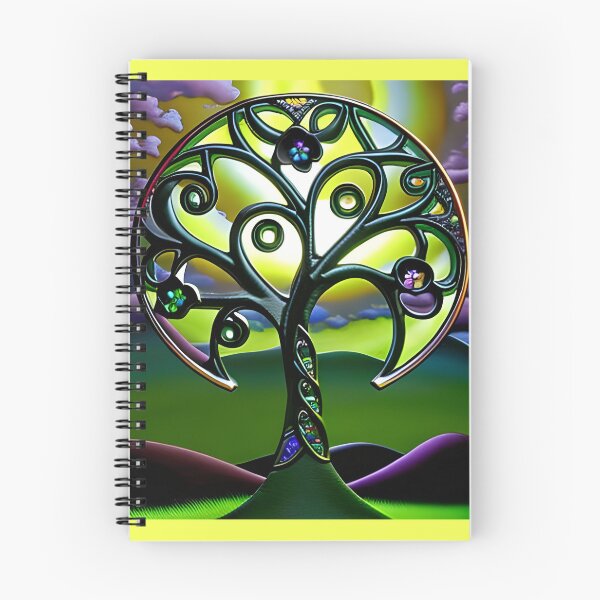Item preview, Celtic Stained Glass Tree of Life with Purple Clouds designed and sold by DreamyEscapism.