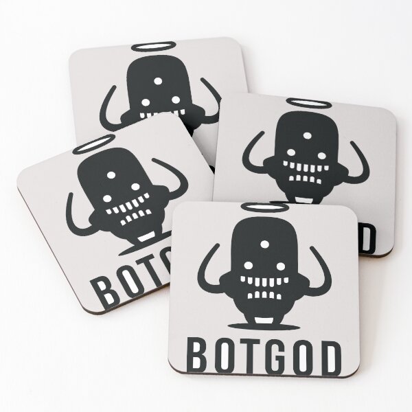 Item preview, botgod logo with lettering designed and sold by cre-ei8ht.