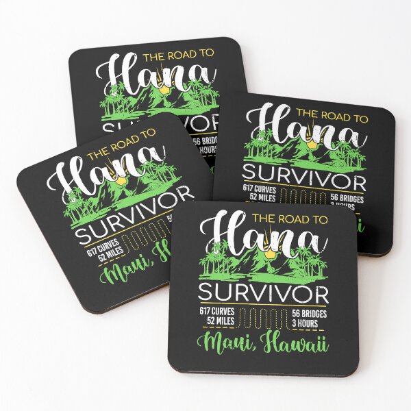 Item preview, The Road To Hana Survivor Maui Hawaii Vacation Souvenir designed and sold by Sinful Charm.