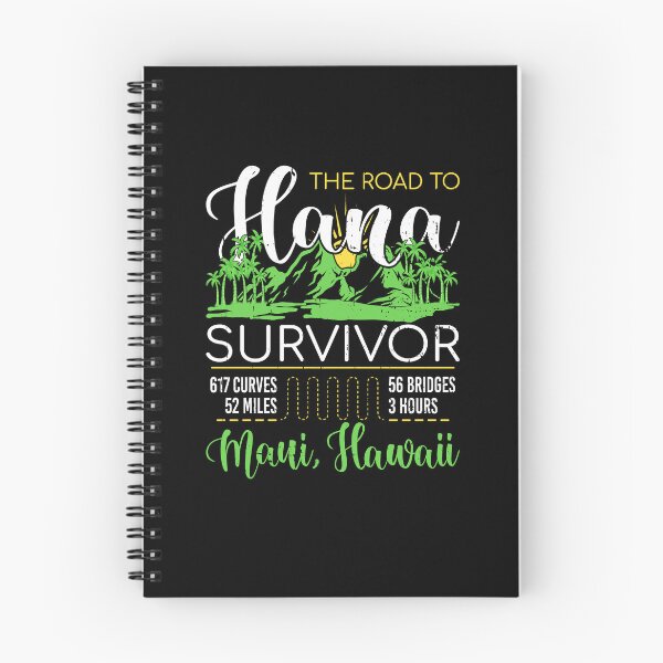 Item preview, The Road To Hana Survivor Maui Hawaii Vacation Souvenir designed and sold by Sinful Charm.