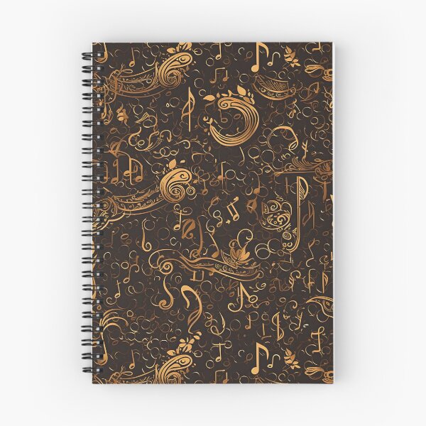 Item preview, Music notes tiling pattern designed and sold by paulstamp.