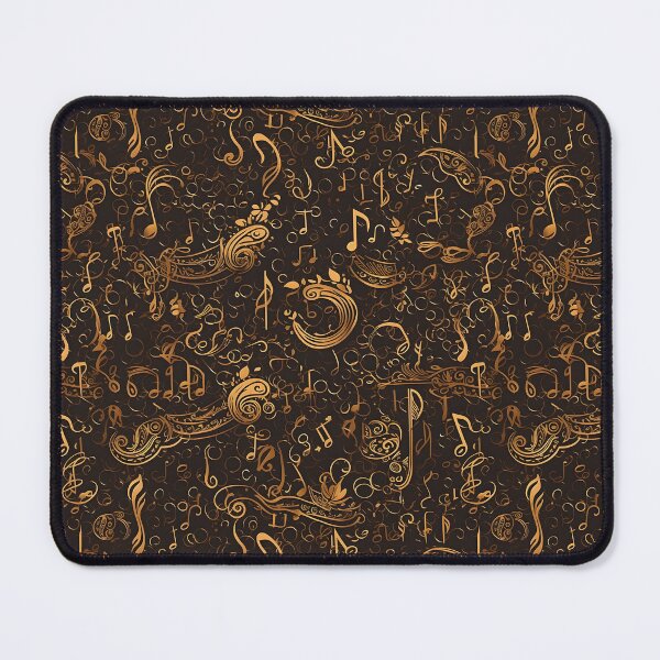 Item preview, Music notes tiling pattern designed and sold by paulstamp.