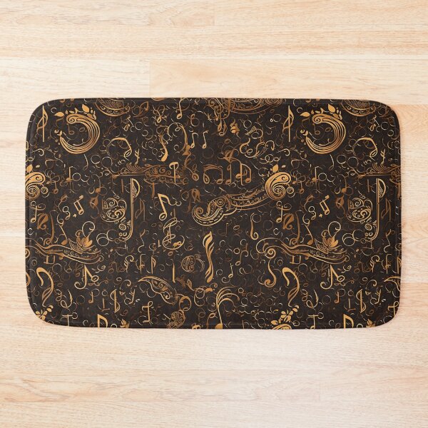 Item preview, Music notes tiling pattern designed and sold by paulstamp.