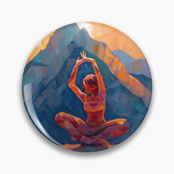 Item preview, Practicing yoga and Meditation for Relaxation - Girl doing Yoga Pose designed and sold by Vlad-Nik001.