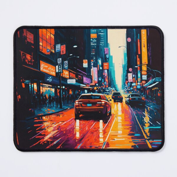 Item preview, Electric Nights: Dripping Urbanity designed and sold by Left-Hand-Tree.
