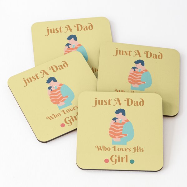 Item preview, Just A Dad Who Loves His Girl, Dads Gift, Fathers Day Gift designed and sold by designerPens.