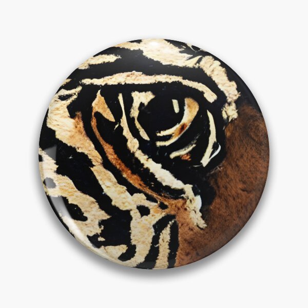 Artikelvorschau, Das Gesicht eines Tigers in sein Fell gehüllt entworfen und verkauft von Imagine-Drops.