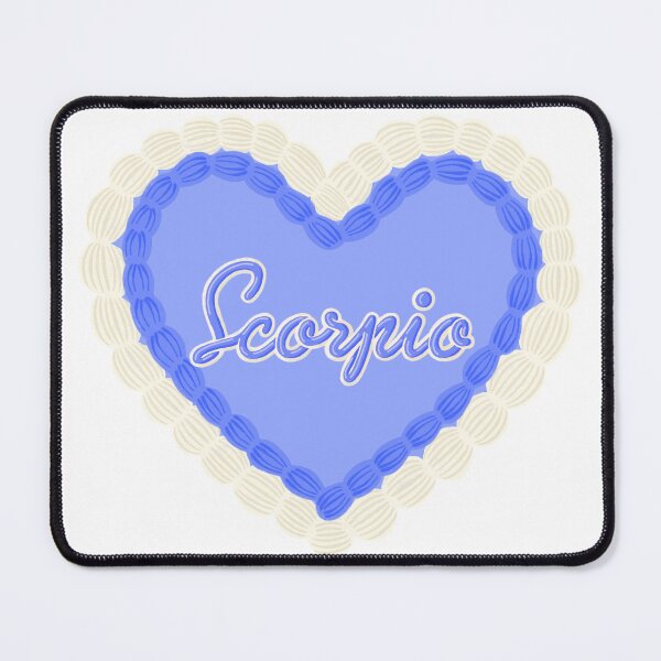 Item preview, Scorpio Zodiac Cake - Blue designed and sold by butterbeansktch.