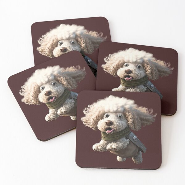 Item preview, Flying poodle designed and sold by Zaolta.