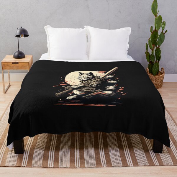 Item preview, Samurai Cat Warrior designed and sold by SasukiMedia.