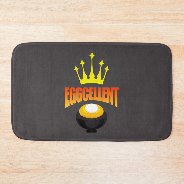 Item preview, eggcellent egg king themed graphic design by ironpalette designed and sold by ironpalette.