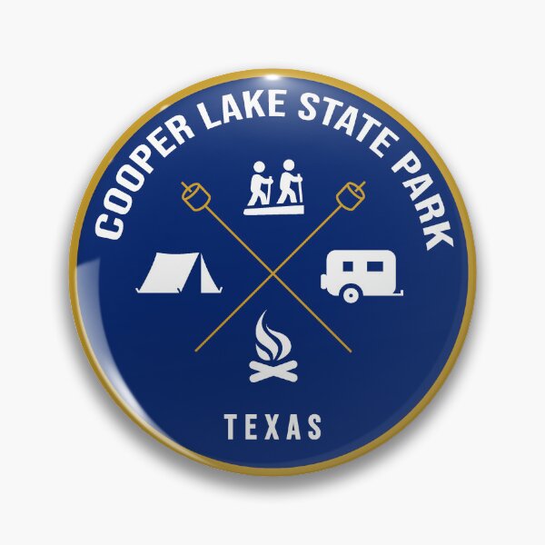 Item preview, Cooper Lakes State Park Texas Heraldic Logo designed and sold by VanyaKar.