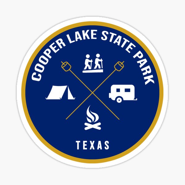 Item preview, Cooper Lakes State Park Texas Heraldic Logo designed and sold by VanyaKar.