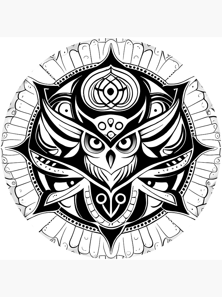 tribal tattoo design pattern polynesian mandala vector, geometric  circleshape rosette maori ornament 10450400 Vector Art at Vecteezy