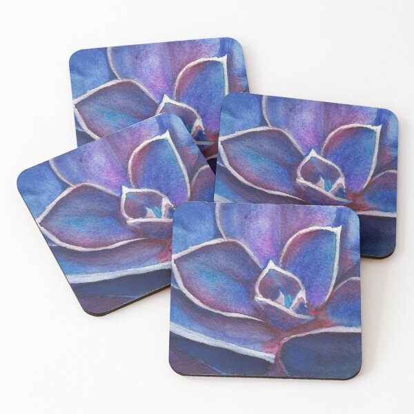 Item preview, Succulent in Granulating Watercolor designed and sold by The Elderberry Blossom.