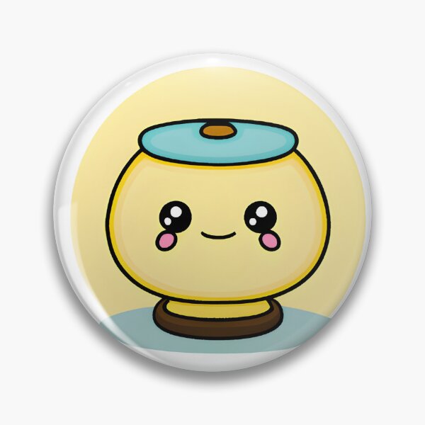 Item preview, Cute Kawaii Chibi Sticker: Lamp designed and sold by Shelley Noel.