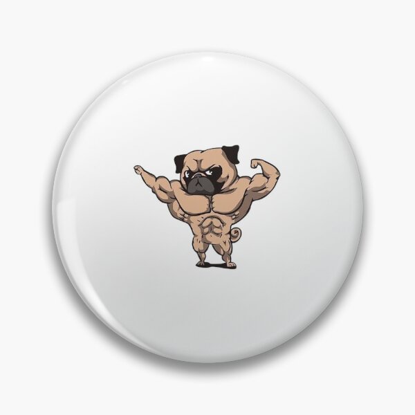 Item preview, MUSCLE PUG designed and sold by RUBYAL.