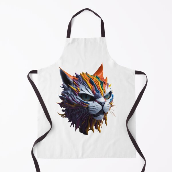 Item preview, Roaring Cat Head in Hyperdetailed 3D Splash Art designed and sold by MediaPOX.