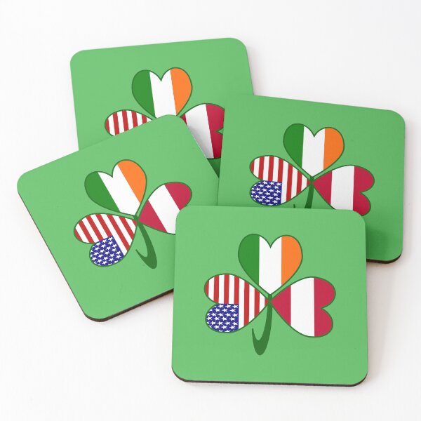 Item preview, Austrian Irish American Shamrock designed and sold by AuntieShoe.