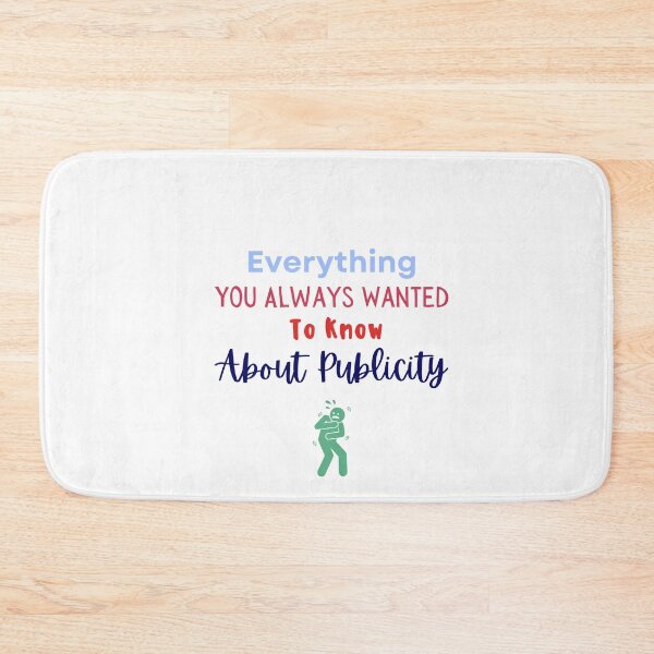 Item preview, Everything You Always Wanted To Know About Publicity designed and sold by erion-store.