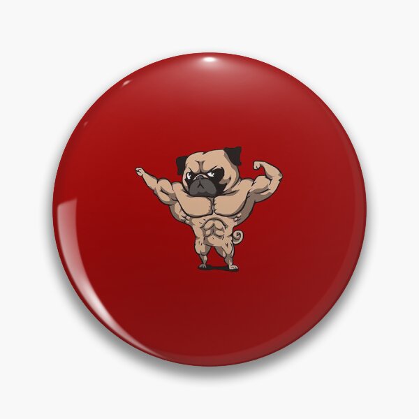 Item preview, MUSCLE PUG designed and sold by RUBYAL.