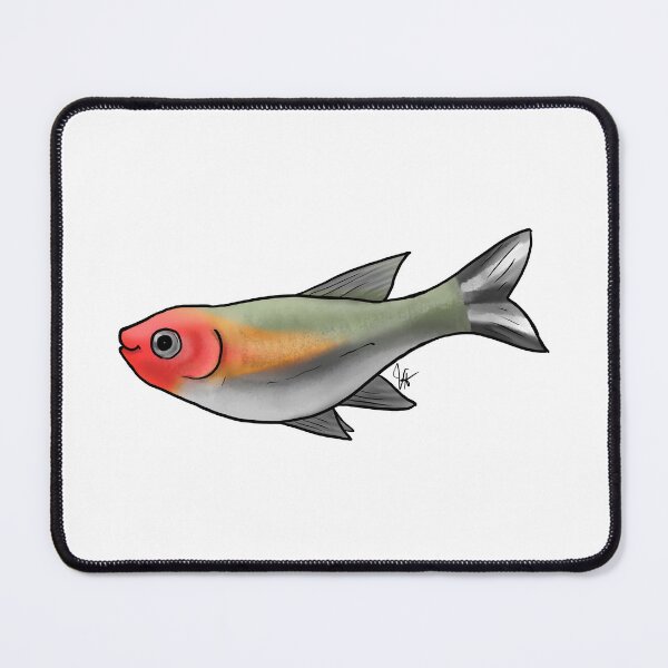 Item preview, Fish Firehead Tetra designed and sold by Jennifer Stolzer.