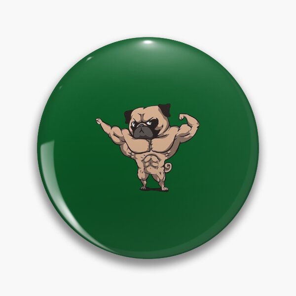 Item preview, MUSCLE PUG designed and sold by RUBYAL.