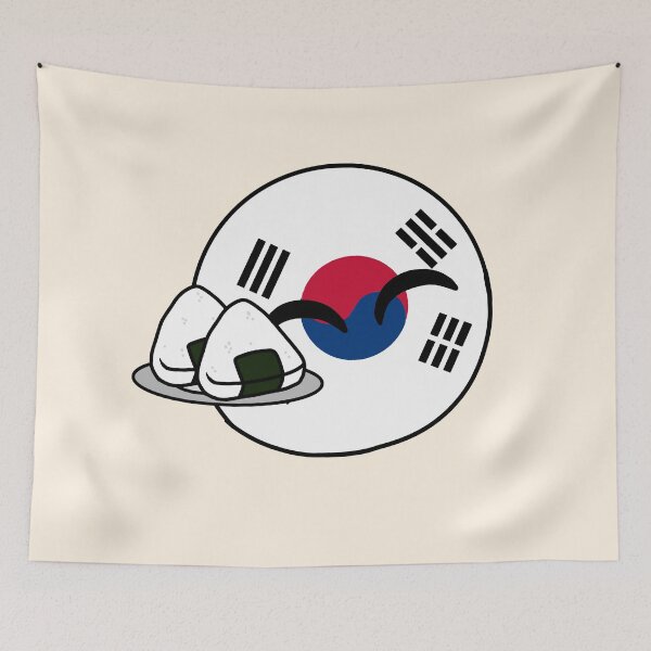 Item preview, kawaii south koreaball chibi designed and sold by EveryCuteThings.