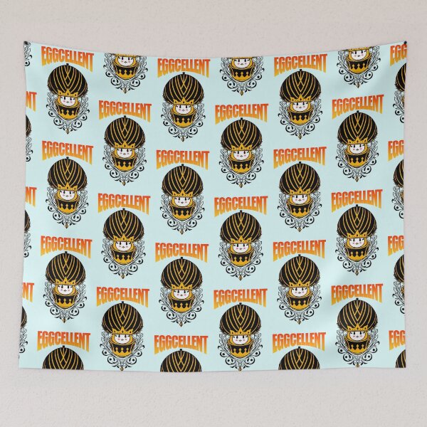 Item preview, eggcellent egg king themed graphic design by ironpalette designed and sold by ironpalette.