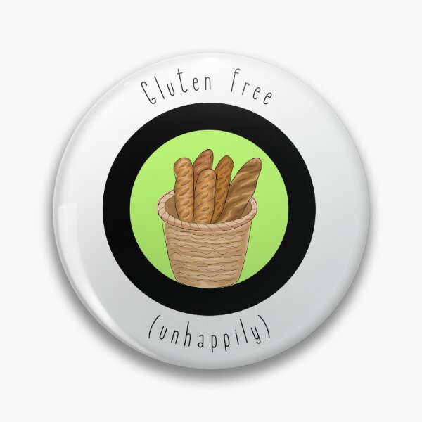 Item preview, Gluten free (unhappily) designed and sold by jechaiyells.