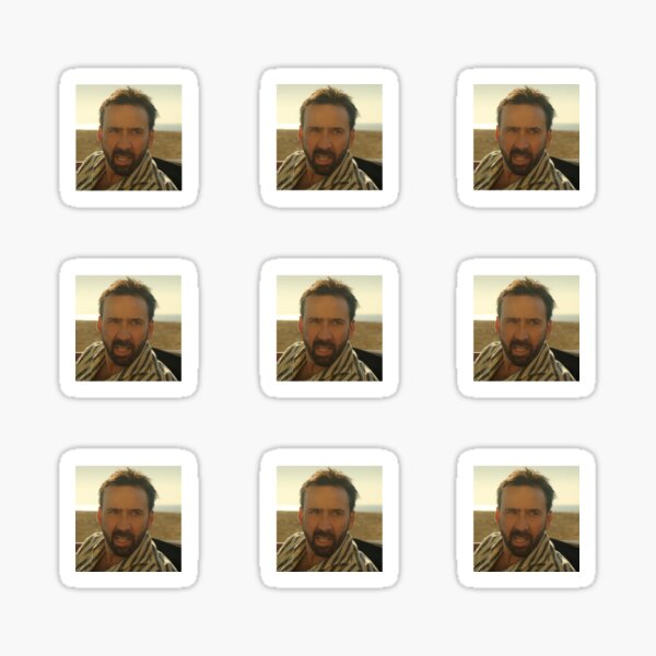 Item preview, Nic Cage Meme designed and sold by muskitt.